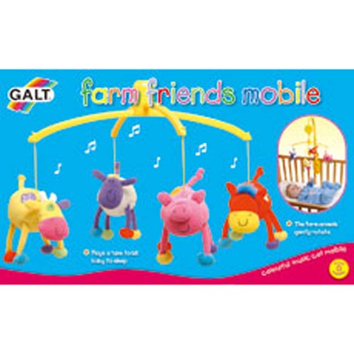 Farm Friends Musical Mobile Nursery Decor, Mobiles,
