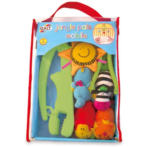 Jungle Pals Musical Mobile Nursery Decor, Mobiles,