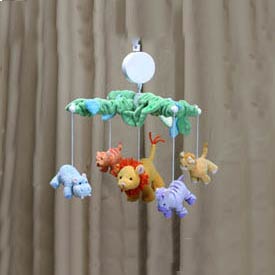 King of the Jungle Mobile Nursery Decor, Mobiles,