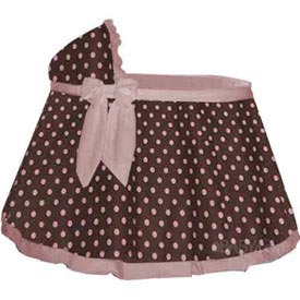 Bassinets For Girls Cocoa Pink Dot Bassinet Sheet