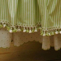 Neutral Crib Bedding Laffy Taffy Dust Ruffle Underlay