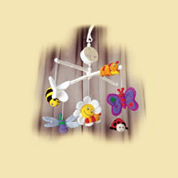 Bugs, Bugs Bugs Mobile Nursery Decor, Mobiles,