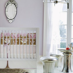 Crib Bedding For Girls Hazel Three Piece Crib Bedding Set