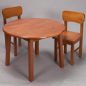 Round Table and Chair Set