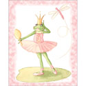 Lilly Pad Princess Art