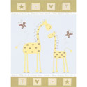 Giraffe Mother and Baby Print