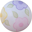 3 Flowers Knob (Pack of 6)