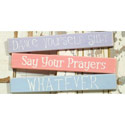 Decorative 3 Foot Board With Saying