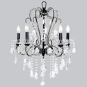 5 Arm Carousel Chandelier