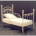 Bow Iron Toddler Bed