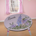 Fairy Wishes Oval Step Stool