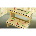 Hot Chilis Step Stool