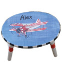 Airplane Oval Step Stool