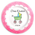 Baby Carriage Birth Plate