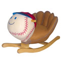 Homer Baseball Glove Rocker