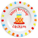 Birthday Cake Name Plate