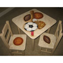 Play Ball Handpainted Table and Chair Set