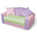 Kid's Multi Chenille Sofa Sleeper