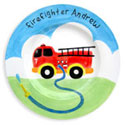 Fire Truck Name Plate