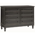 Monterey Eight Drawer Dresser