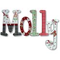 Molly's Garden Wall Letters