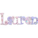 Girl Talk Wall Letters