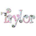 Taylor's Lady Bugs Wall Letters