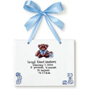 Teddy Bear Boy Birth Certificate