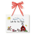 Farm Just Because Plaque