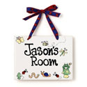 Big Bugs Name Plaque