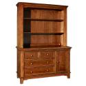 Jonesport Dresser with Bookcase/Hutch