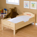 Personalized Traditional Toddler Bed