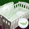 Mini Jungle Cradle Bedding 