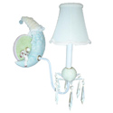 Moon and Star Wall Sconce