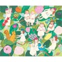 Busy Fairies Stretched Art