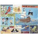 It's a Pirates Life For Me Stretched Canvas
