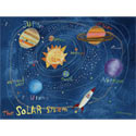 The Solar System Stretched Art