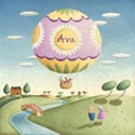 Balloon Adventurer Stretched Art