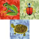 Camo Critters Stretched Art
