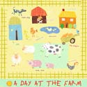 A Day At The Farm Stretched Art
