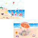 Beach Stretched Art