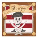 Pirate Stretched Art