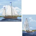 Sailing Stretched Art