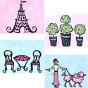 Paris Stretched Art
