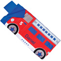 Personalized Fire Truck Sleeping Bag