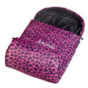 Personalized Pink Leopard Stay Warm Sleeping Bag