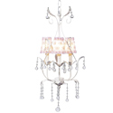 Petal Flower 3 Arm Pear Chandelier