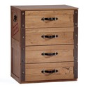 Pirate Four Drawer Dresser