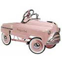 Pretty In Pink Kids Pedal Car