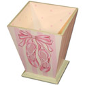 Ballerina Toe Shoes Waste Basket